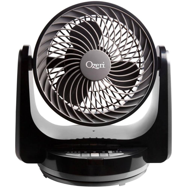 Ozeri Brezza III Desk Fan with Dual Oscillation and 10 High-Velocity Settings
