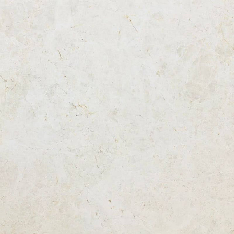 Emser Tile Summit Ivory Honed Marble Sample, 18 x 18 in., for Tile and Stone Projects