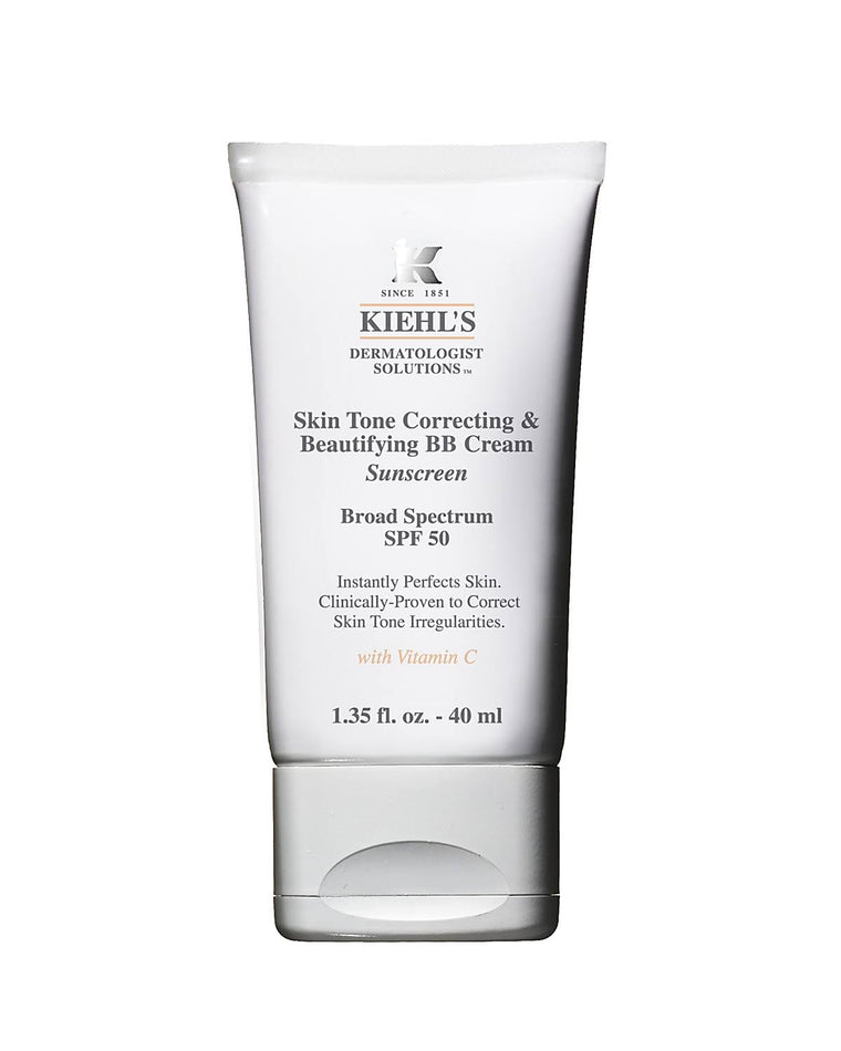 Kiehls Skin Tone Correcting & Beautifying BB Cream with SPF 50, Fair, 1.35 oz. Tube